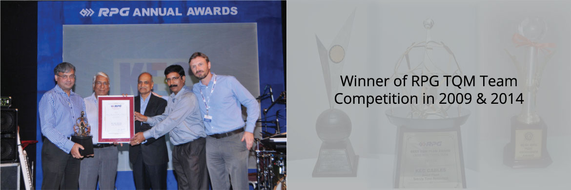 winner of RPG TQM team competition in 2009 & 2014