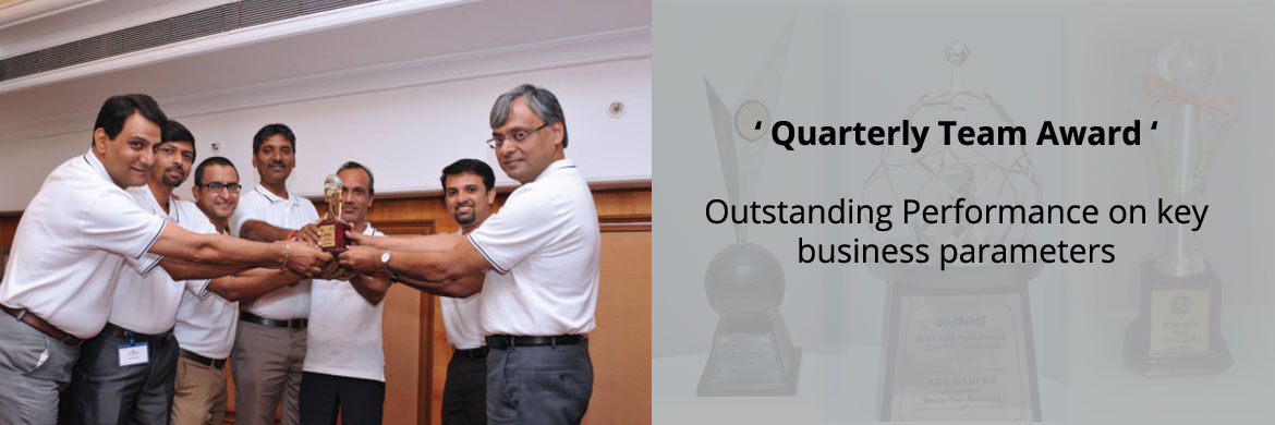 Quarterly Team Award