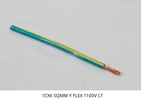 1C x 6 SQMM Y FLEX 1100V LT