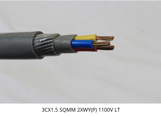 3C x 1.5 SQMM 2XWY(P) 1100V LT