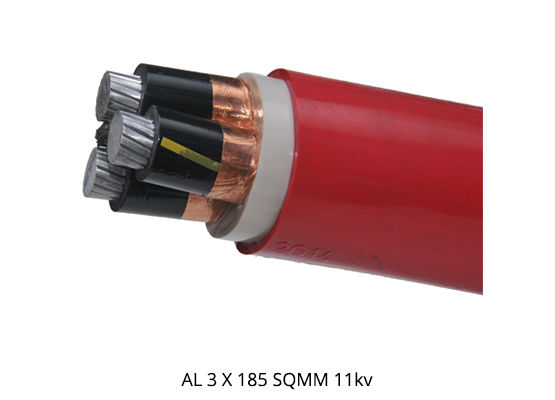 AL 3 X 185 SQMM 11kv