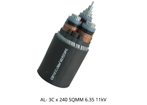 AL- 3C x 240 SQMM 6.35 11kV