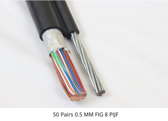 50 Pairs 0.5 MM FIG 8 PIJF